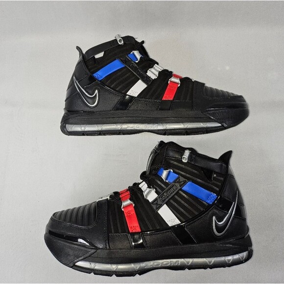 Nike LeBron 3 'The Shop Black University Red' - Picture 2 of 6